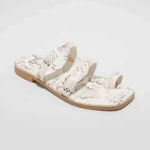 A New Day Women’s Marilyn Snake Print Slide Sandal